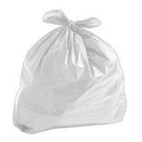 200 Saco Lixo Leitoso Branco 40litros Lixeira Clinica