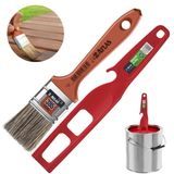 Pincel Trincha 38mm + Misturador De Tinta Plástico 29cm