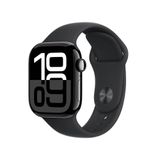 Apple Watch Series 10 Gps + Cellular Caixa Preta Brilhante De Alumínio 42 Mm Pulseira Esportiva Preta M/g