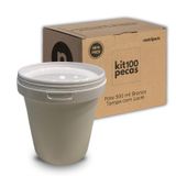 Potes Para Iogurteira - Kit Com 100 Pçs