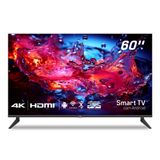 Smart TV HQ 60" UHD 4K HDR Android 11 Sistema Ultrasound Design Slim Processador Quad Core Espelhamento de Tela HQSTV60NK