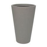 Vaso Terra Cone Fosco 48x76cm Granito Pedra