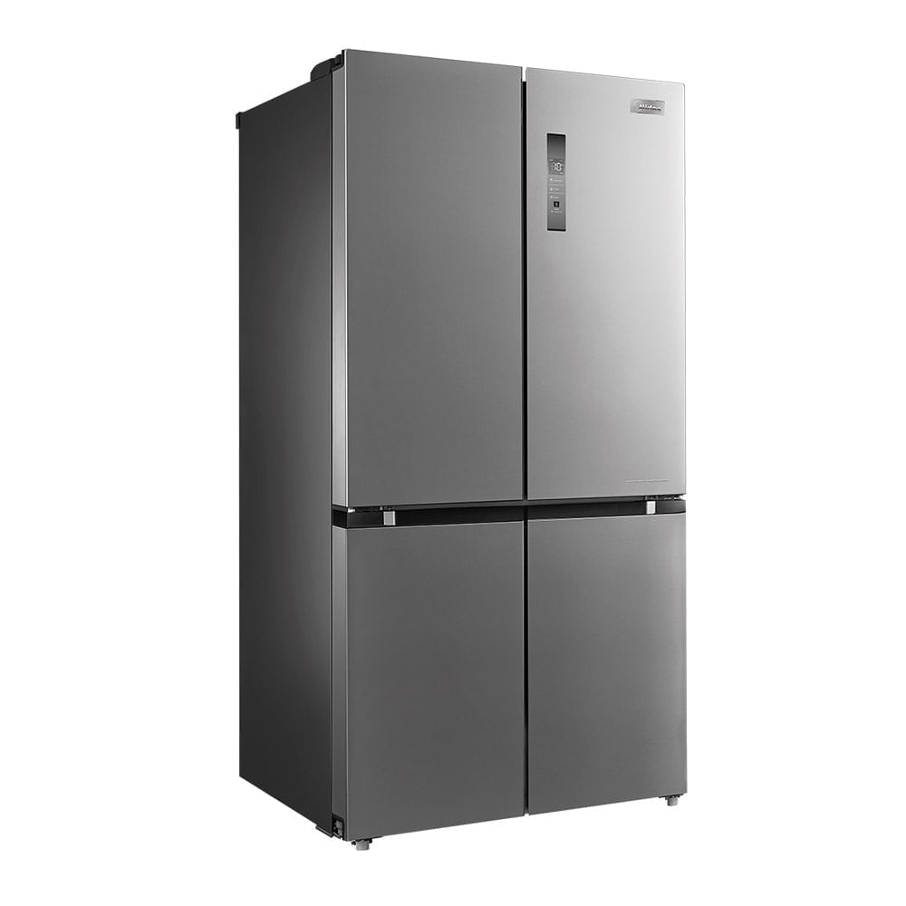 Refrigerador Midea French Door Inverter Quattro 482 Litros Inox MD