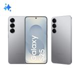 Celular Samsung Galaxy S25 5G, 256GB, 12GB RAM, Câmera Tripla de 50+12+10MP, Tela Grande de 6.2" Prata
