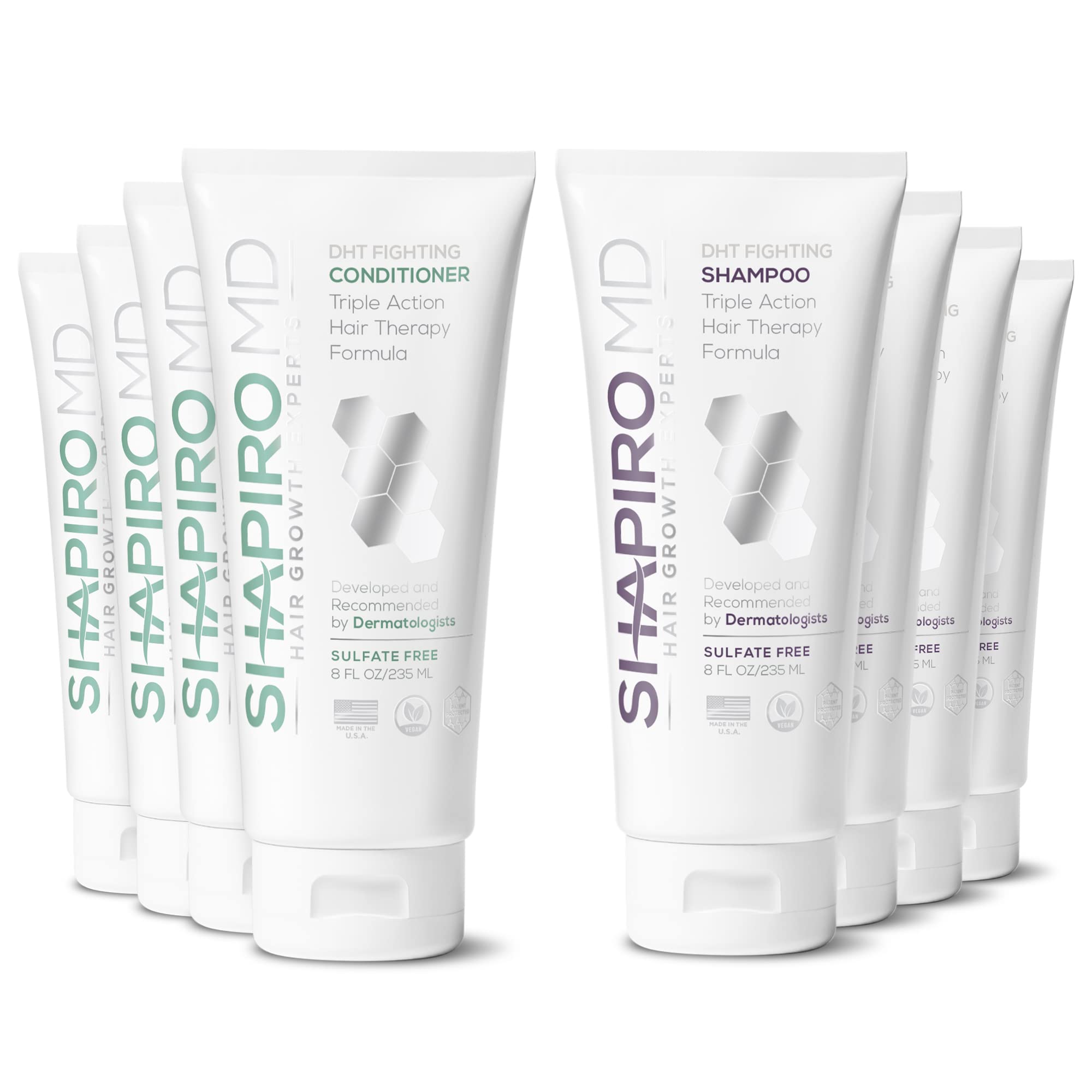Conjunto De Shampoo E Condicionador Shapiro Md Hair Loss Treatment
