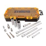 Kit De Ferramentas De Acessórios Dewalt Dwmt73807, 15 Peças Com Garantia