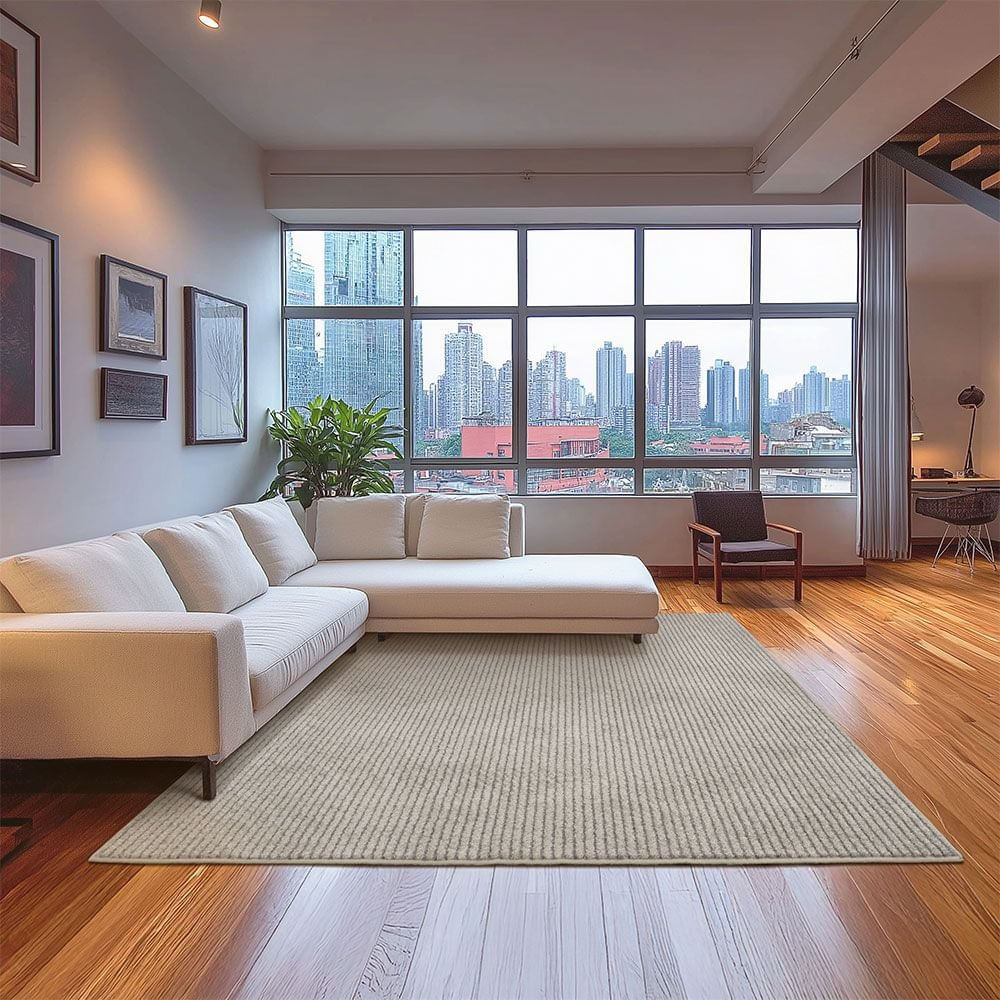 Tapete 200x250cm Mariana Tapetes São Carlos Prata