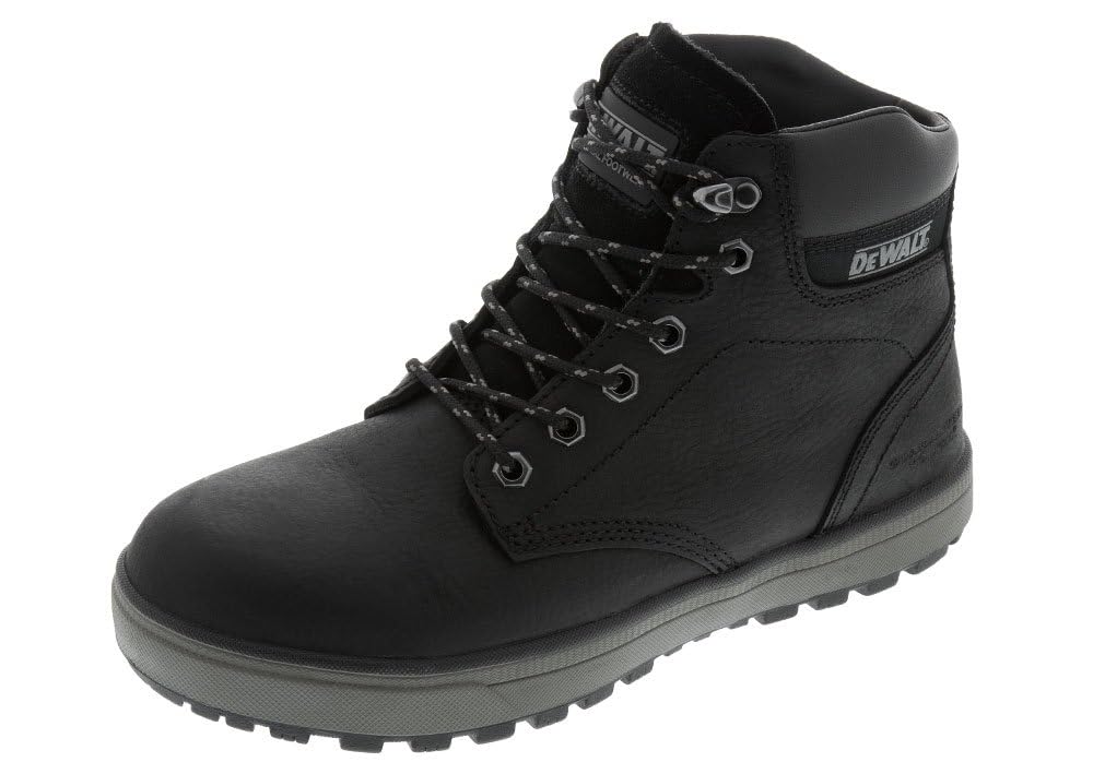 Bota De Trabalho Dewalt Plasma Leather Steel Toe Safety Men Preta