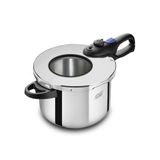 Panela De Pressão Mta Fechamento Externo Com Visor Inox 6 Litros