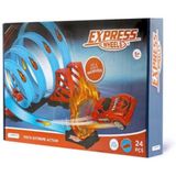 Pista de Corrida Extreme Action com 24 Peças Multikids BR1019