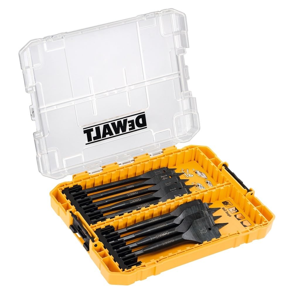 Conjunto De Brocas Dewalt Dt70751-qz Para Madeira 12-32mm 9 Peças
