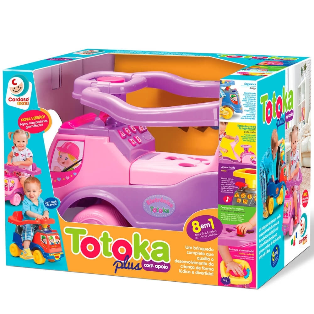 Totoka Eletronica Plus Menina Cardoso