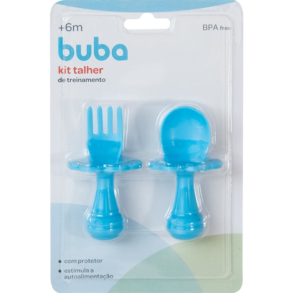 Kit Talher De Treinamento Azul Buba