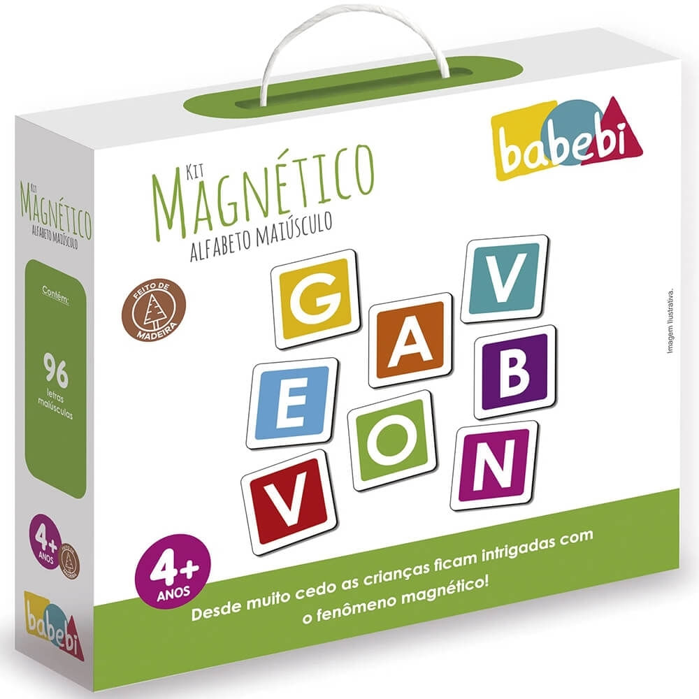 Kit Magnetico Alfabeto Maiusculo Babebi