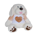 Pelucia Cachorro Love Sentado 32cm Lovely