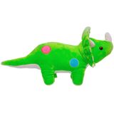 Pelucia Dinossaura Tici Verde 23cm Santa Klaus
