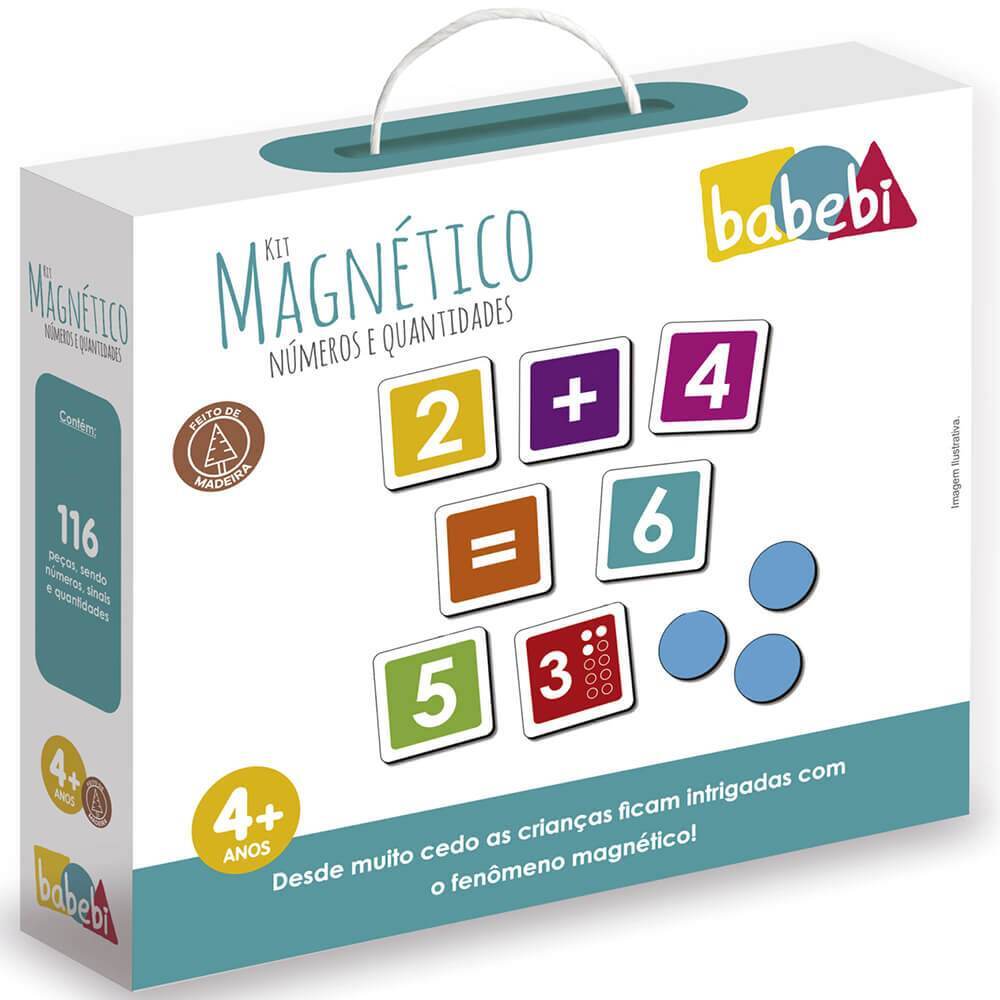 Kit Magnetico Numeros E Quantidades Babebi