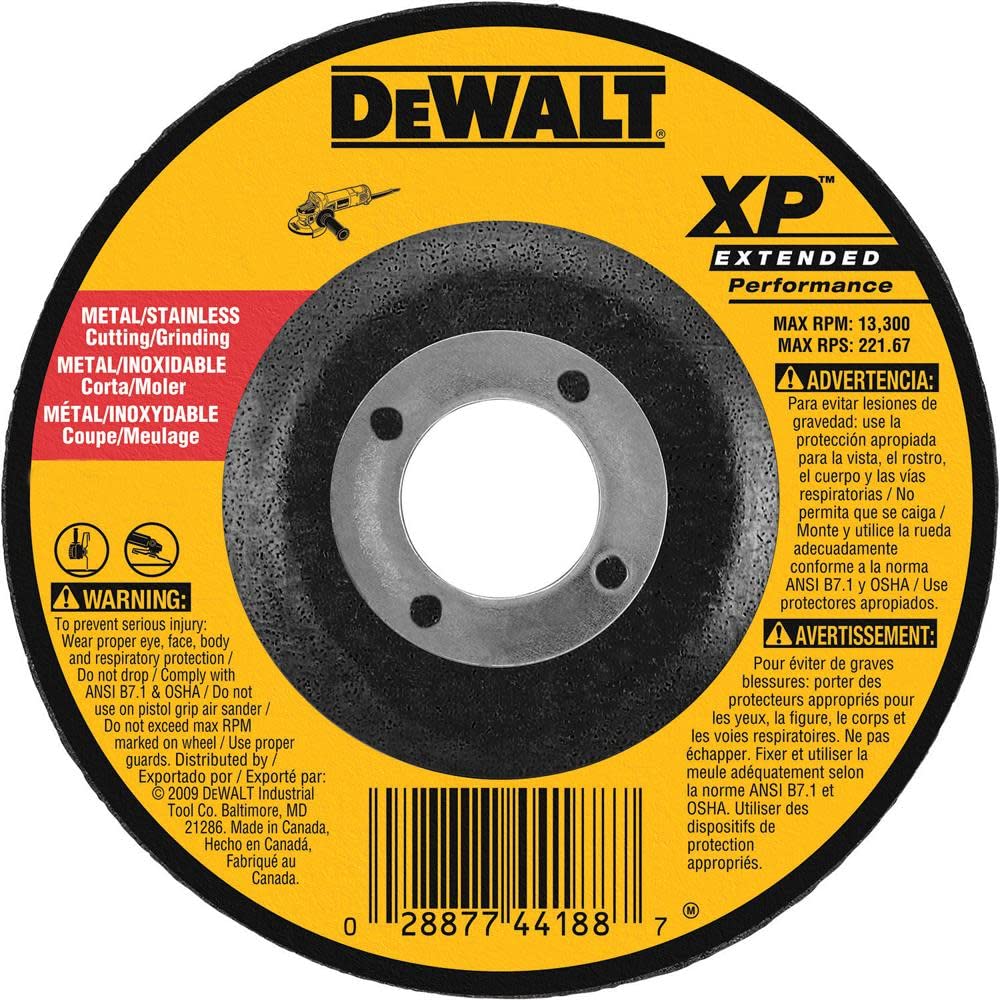 Rebolo Dewalt Dw8808 Extended Performance 11,4 Cm