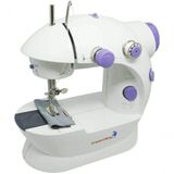 Mini Máquina De Costura Reta Countertech Fh-sm202 Portátil Branca 110v 220v