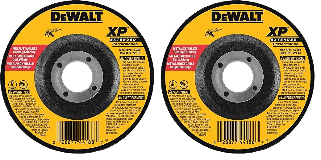 Rebolo Dewalt Dw8808 Extended Performance De 11 Cm (pacote 2)