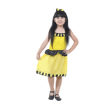 Fantasia Infantil Abelha Vestido E Tiara P