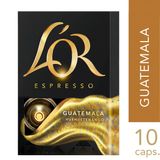 Cafe Espresso Guatemala 10 Capsulas L Or 52g
