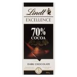 Chocolate Dark Excellence 70 Cocoa Lindt 100g