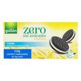 Biscoito Twins Sandwich Cacao Crema Sem Acucar Gullon 210g