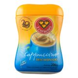Cappuccino Descafeinado Com Fibras 3 Coracoes 200g
