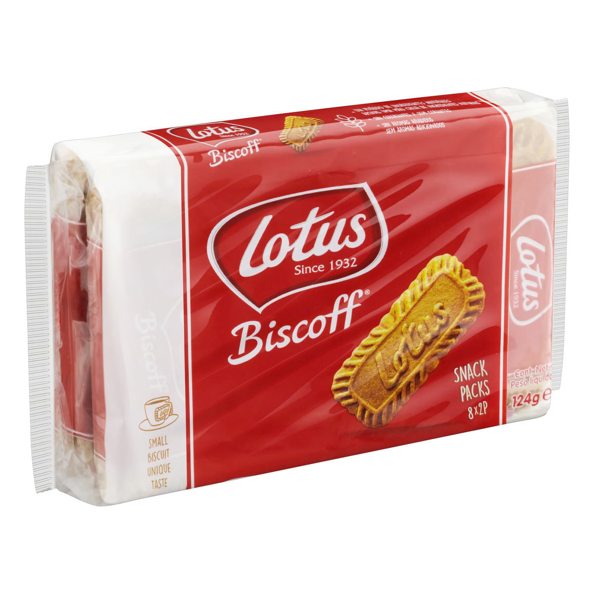 Encontraproduto.com.br - Lotus Biscoff Biscoito Doce Pacote 124G