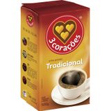 Cafe Tradicional A Vacuo 3 Coracoes 500g