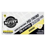 Barrinha Proteina De Banana E Whey Protein Nutry 60g