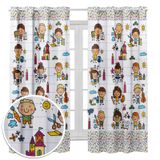 Cortina Infantil 3,00 Larg. X 2,20 Alt. Decoração Quarto