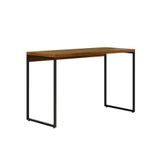 Escrivaninha Madrid Aço Nogal 120 Cm