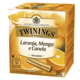 Cha Laranja Manga Canela Twinings 18g