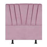 Cabeceira Estofada De Cama Casal Box 140 Cm Ariel Suede