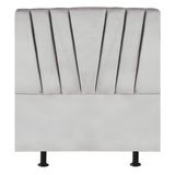 Cabeceira Estofada Cama Box Solteiro 90 Cm Ariel Suede