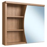 Armario Espelheira Com Porta E Nicho 70 Cm Es9680 Mell Faem
