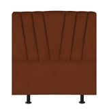 Cabeceira Estofada Cama Box Solteiro 100 Cm Ariel Veludo