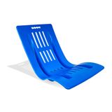 Cadeira De Praia Onda Polipropileno Azul
