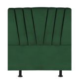 Cabeceira Estofada De Cama Casal Box 140 Cm Ariel Suede