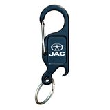 Chaveiro Para Jac Multifuncional Preto Fosco Com Abridor - H