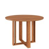 Mesa Para Sala De Jantar Flora Redonda 1,09 Cinamomo