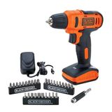 Parafusadeira 12v B&amp;d Maleta 31 Acessórios Ld12sc-br