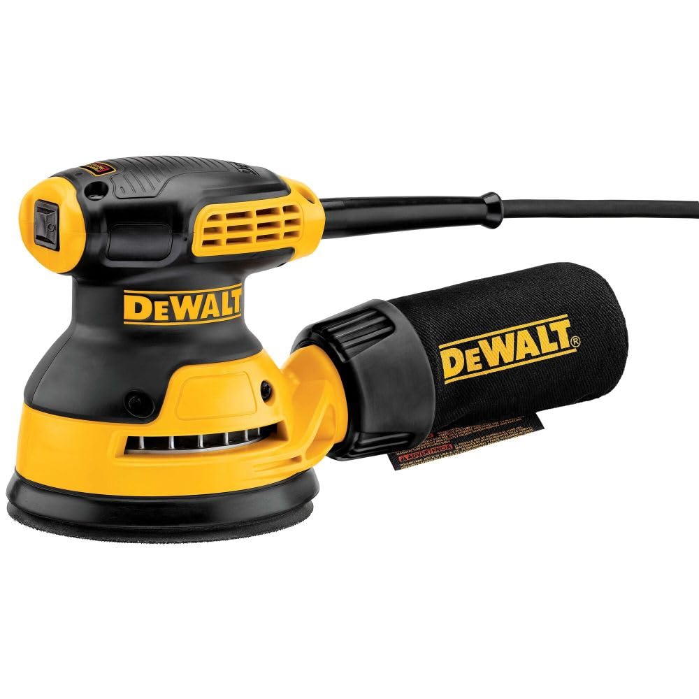 Lixadeira De Órbita Aleatória Dewalt Dwe6420 5 Polegadas 3,0a 12000 Opm
