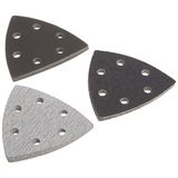 Sortimento De Lixa Dewalt Hook And Loop Triangle, Pacote Com 12