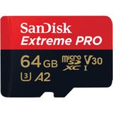 Cartão De Memória Sandisk Extreme Pro Microsdxc 64gb Classe 10 U3