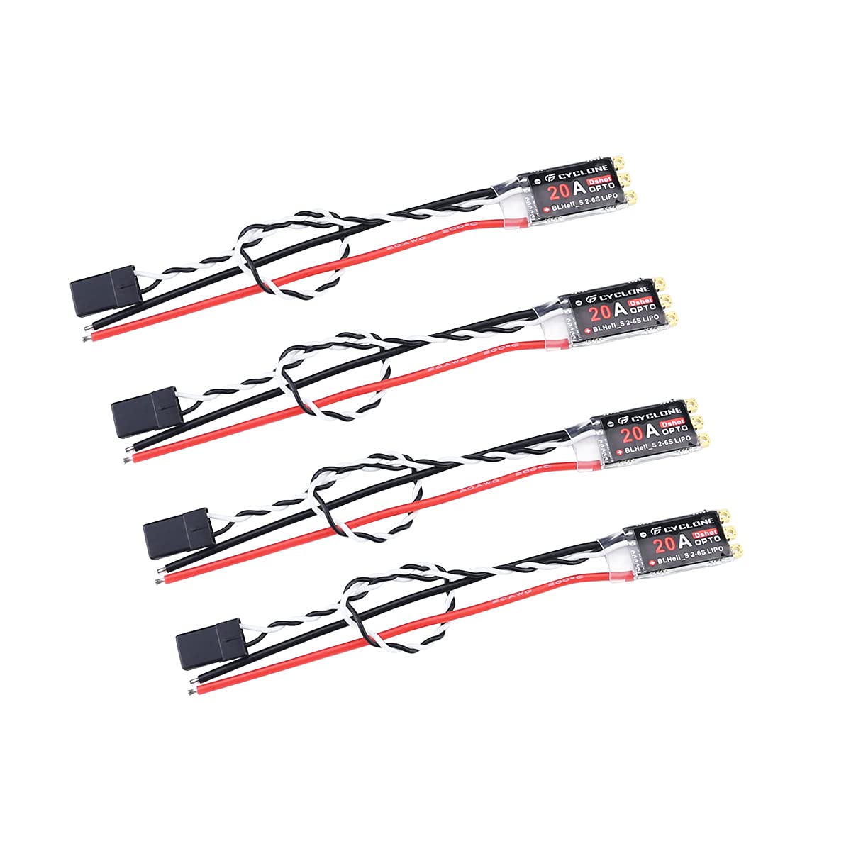Controlador Eletrônico De Velocidade Sologood 20a Esc 2-4s Lipo