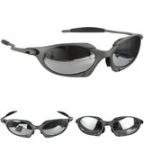 Oculos Sol Mandrake Juliet Lupa Proteção Uv Metal Case Black Iridium Verão Todo Metal Praia Casual