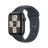 Apple Watch Se Gps Caixa Meia-noite De Alumínio 44 Mm Pulseira Esportiva Meia-noite M/g